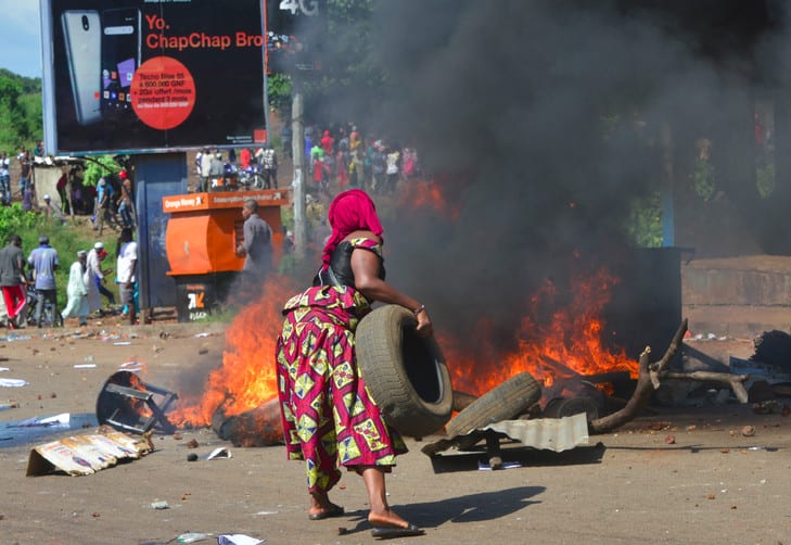 Manifestation Conakry Guinee 4 novembre 2019 0 729 502 - Guinée : une marche funèbre réprimée dans le sang, plusieurs morts enregistrés