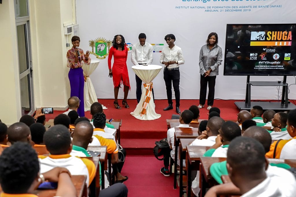 MTV Shuga Babi: L'Unitaid invite les étudiants à s'impliquer davantage dans la lutte contre le VIH
