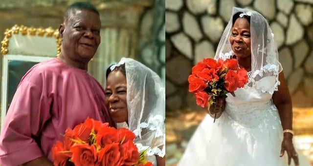 Nigeria : elle se marie pour la première fois à l’âge de 60 ans (photos)
