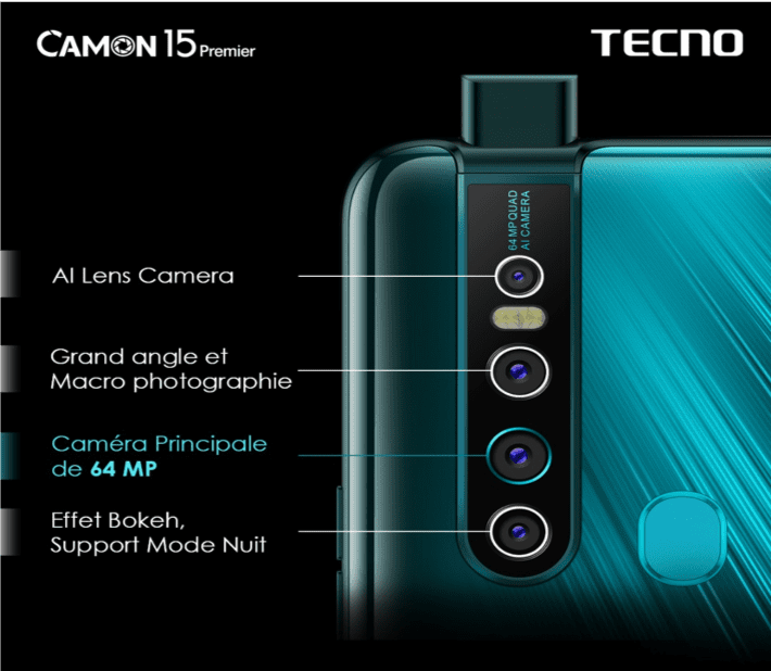 La serie Tecno Camon 15 en tête de liste sur le marché de téléphonie mobile ivoirien depuis son lancement