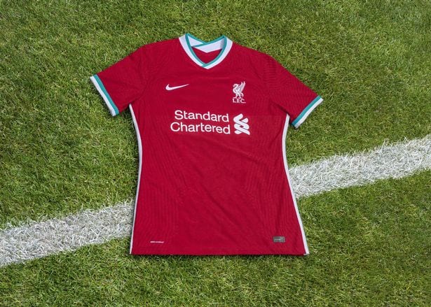 Football: Liverpool dévoile ses nouveaux maillots pour la saison 2020-21 (Photos)