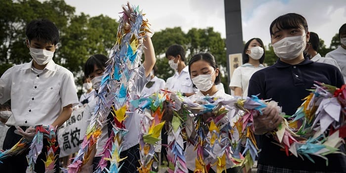 Japon: Nagasaki commémore les 75 ans du bombardement atomique