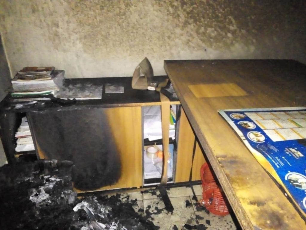Côte d'Ivoire : la mairie de Fresco incendiée en partie par des individus non identifiés- (Photos)