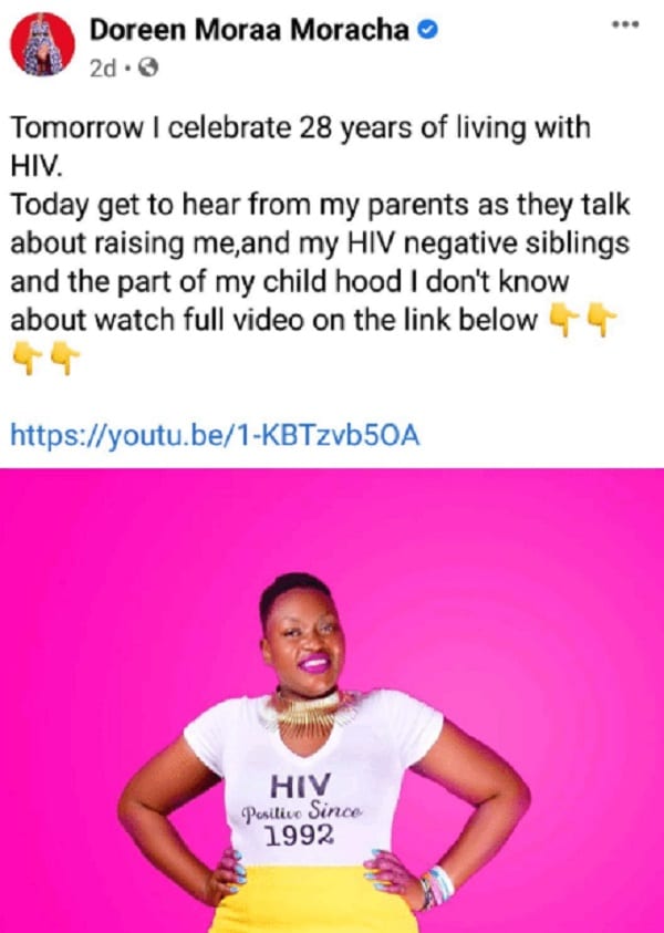 Une jeune femme célèbre 28 ans de vie avec le VIH: Photos