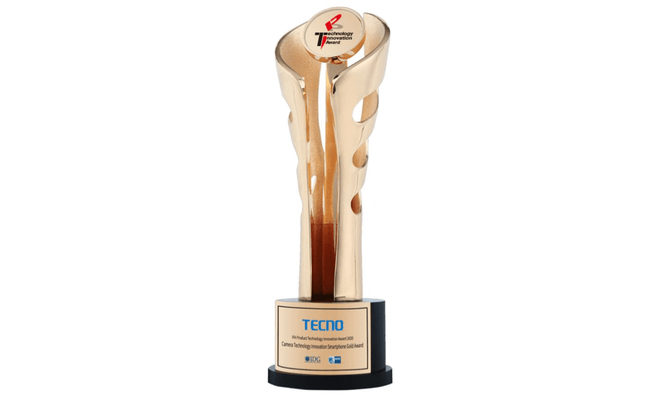 Tecno Camon 16 Premier, disponible sur le marché Ivoirien, remporte la médaille d'or de l'innovation technologique pour sa Caméra.